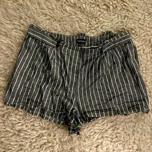 Express Pinstripe Shorts